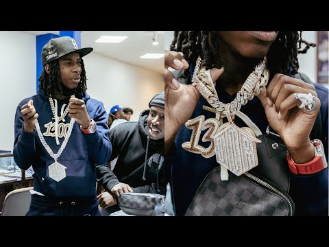 Polo G more than $1,000,000 albums chain collection 🐐⛓💎 📲 Find Polo G  outfits in @whatsonthestar.app
