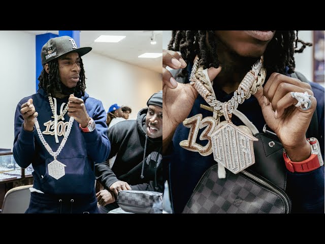 Polo G SPENDS 500k + in Jewelry Unlimited, buys ODA Chains