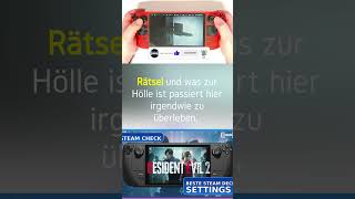 Steam Check: Resident Evil 2 – Beste Steam Deck Settings + Gameplay