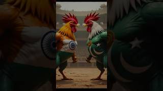 India🇮🇳 vs Pakistan🇵🇰 Rooster🐓 Fight | Clash of the Cocks ! #shorts #trending #indvspak