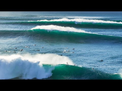 MY WORST NIGHTMARE AT PIPELINE HUGE 3RD REEF SETS ON THE HEAD!