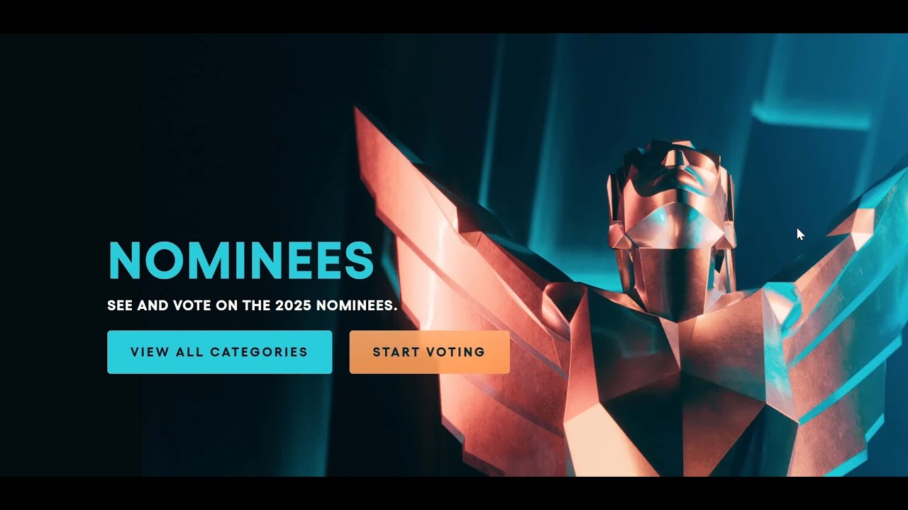 Voting for The Game Awards for the First Time! (My Full Picks & Reactions)