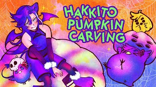 【HANDCAM】IT'S HALLOWEENKKITO TIME, LET'S CARVE A PUMPKIN 🎃✨【HAKKS & CRAFTS】