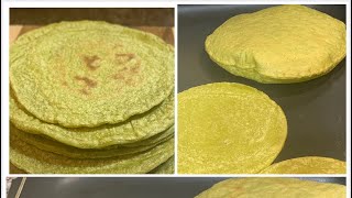 Tortillas De Avena  Nopal Y Espinacas...