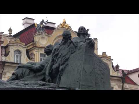 Ladislav Šaloun; Statue of Jan Hus, Prague, Praha
