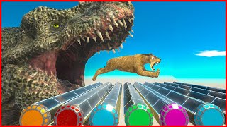 CAN THEY PASS THE DEADLY HIGH JUMP, DON'T FALL ON SPIKE - Animal Revolt Battle Simulator