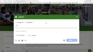 Collecting Student Comments Via Google Classroom