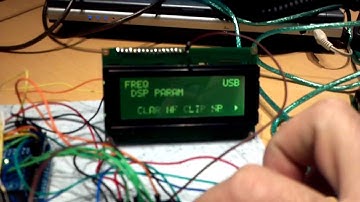 Arduino Micom DSP menu test