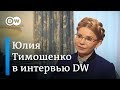 Юлия Тимошенко: о "Северном потоке-2", НАТО, выборах в Украине и конфликте с Петром Порошенко