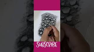 Famous How to Draw Rain Drops / Water Drops with Charcoal #shorts #raindrops #waterdrops #charcoal Net Worth