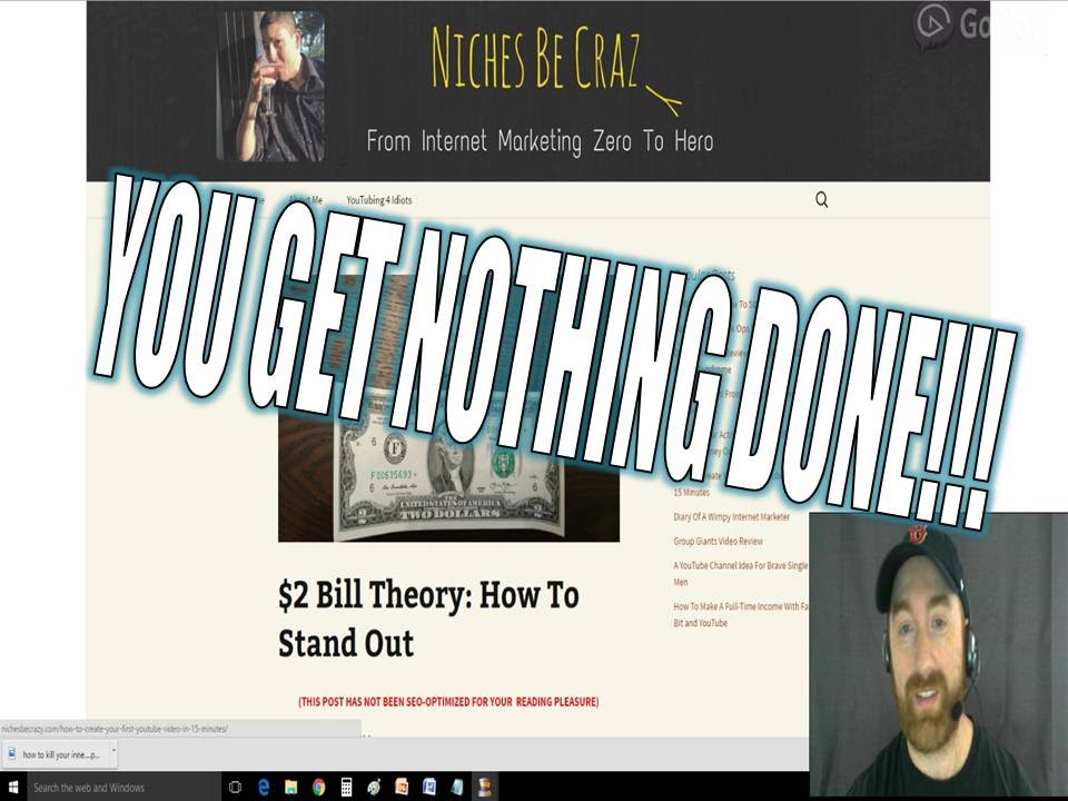 Shout out to Phillip Lopez from NichesBeCrazy | How to Kill Your Inner Wanterpreneur