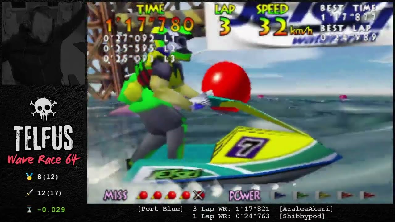WR64 | Port Blue 3 Lap | 1'17"780 | WORLD RECORD