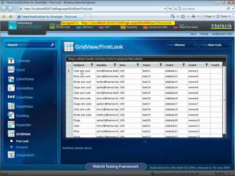 Free web testing tool for ASP.NET AJAX/Silverlight