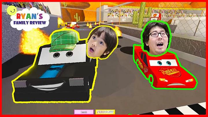 Disney Cars 3 Save Lightning McQueen Roblox Obby!!...