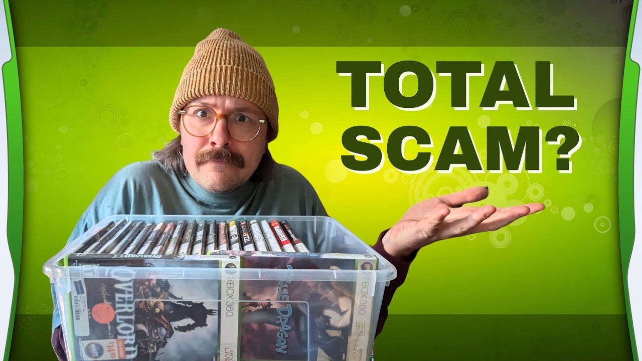 I bought 50 Xbox 360 games for $200... steal or scam?