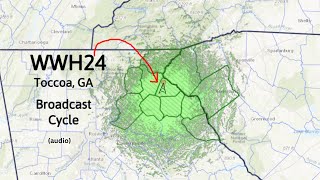 WWH24 (Toccoa, GA) Broadcast Cycle - 1/18/2025