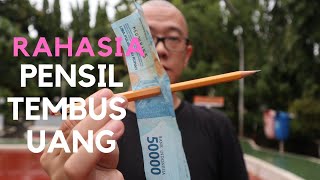 AUTO PANIK !!!  2 TRIK UANG BUAT KIBULIN TEMEN LO INI  (PENSIL TEMBUS UANG)