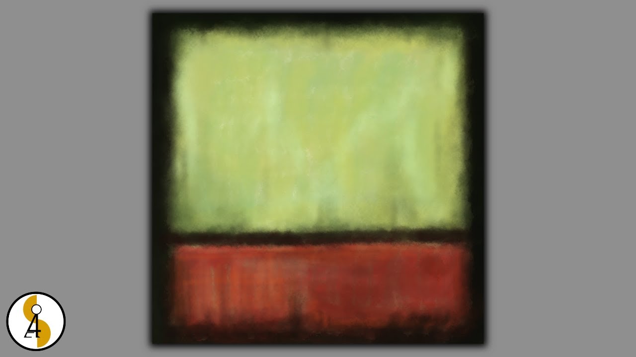 Rothko Painting Tutorial / Rothko Painting Technique / Procreate Art ...