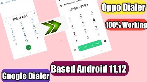 Oppo Dialer Install | Remove Google Dialer | Colour Os 12 Dialer