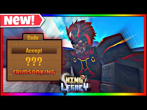 NEW CODE] ALL CODES IN KING LEGACY IN UPDATE 3.5