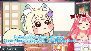 Miko reageert op haar filmpje over het verslaan van Fuwamoco in de Gomoku Showdown.