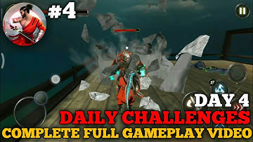 Takashi Ninja Warrior || Daily Challenges Day 4 complete full gameplay video
