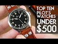 The 10  Best Pilot's Watches under $500 in 2020 - July Watch of the Month Club