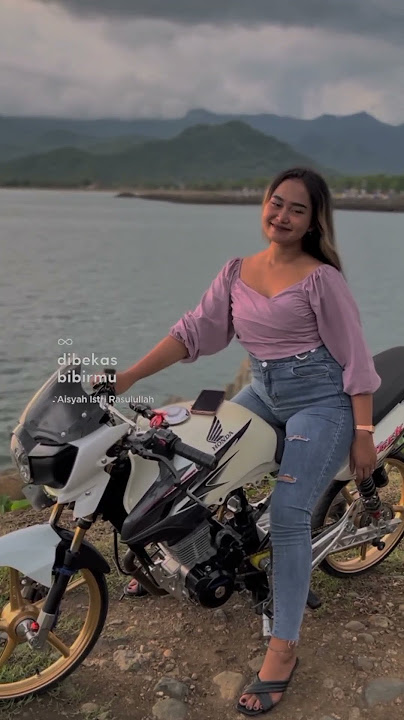 Ladies cantik motor Tiger