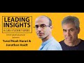 CJBS Leading Insights with Professor Yuval Noah Harari and Professor Jonathan Haidt