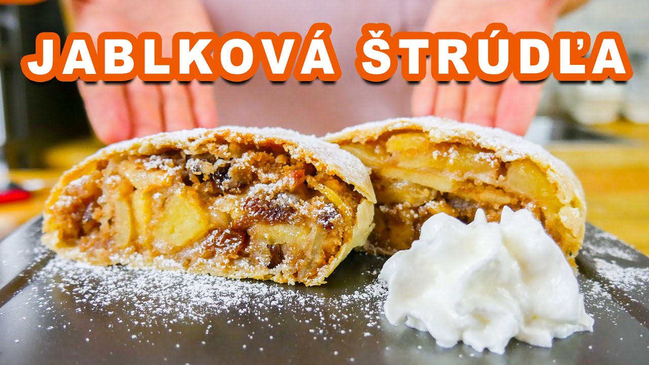 Jablková štrúdľa z ťahaného cesta | Viktor Nagy | recepty