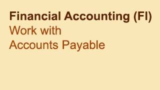 U5E20 S4H00 Accounts Payable
