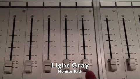 Studio A Full Signal Flow on the Audient Analog Console