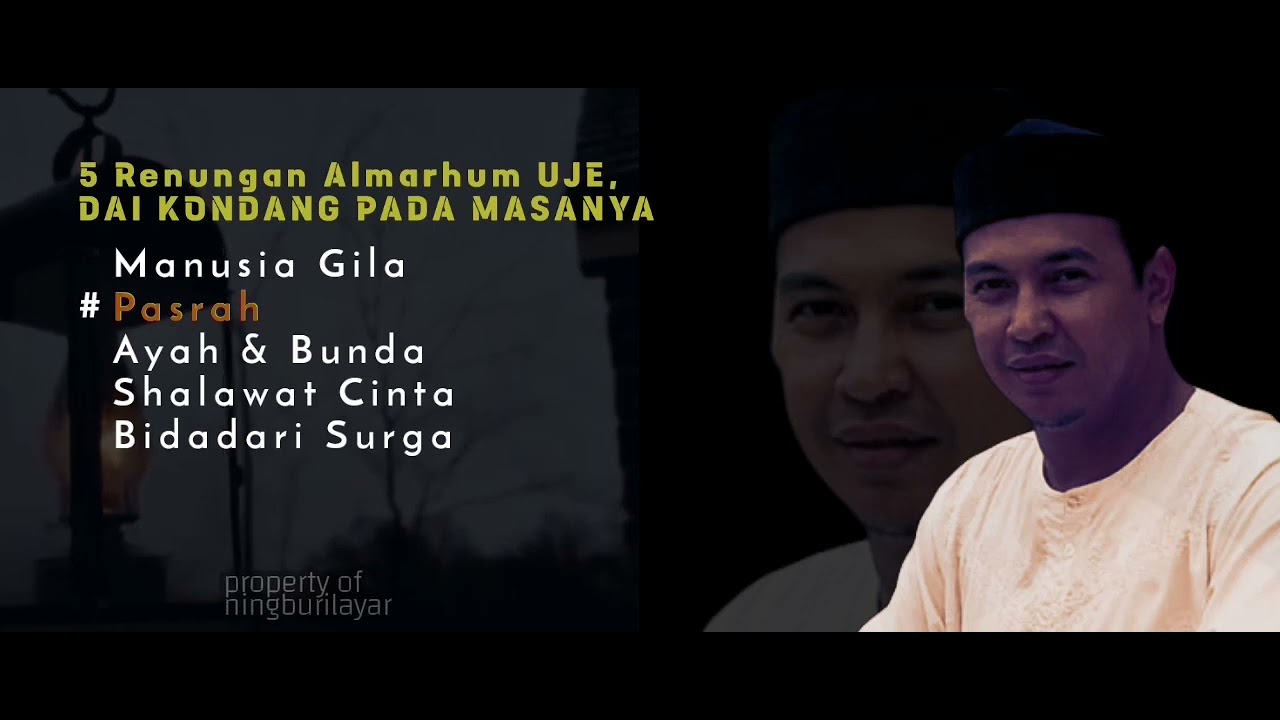 5 Renungan diri UJE, Ustadz Gaul Pada Masanya