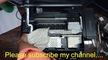 how to epson l850 printer error turn power off and then on again for details see your documentation\