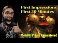 First impressions and thoughts on metroid prime remastered first 30 minutes