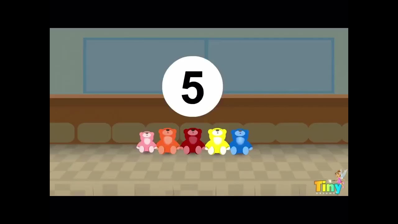 Ten in the Bed reversed