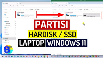 Cara Membuat Partisi Hardisk/SSD Laptop Windows 11