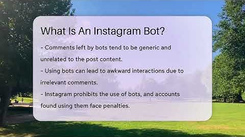 What Is An Instagram Bot? - Everyday-Networking