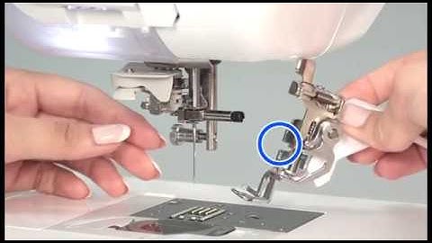 [BrotherSupportSewing] Attaching Embroidery Foot W+ with LED pointer and adjusting the brightness
