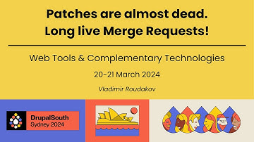 Patches are almost dead. Long live Merge Requests! / Web Tools / Vladimir Roudakov