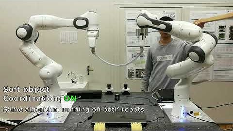 Distributed cooperative control for multi-robot manipulation (v2)