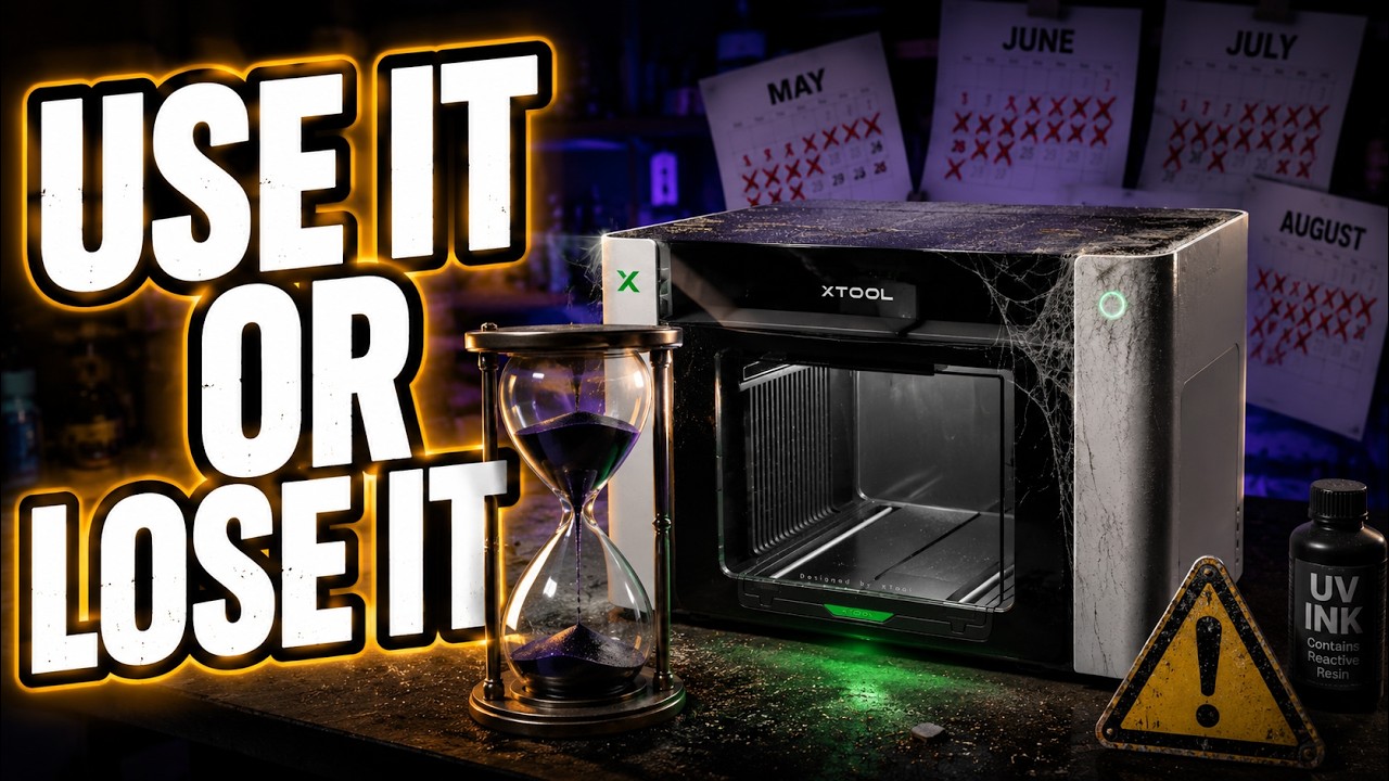 What Nobody Tells You About UV Printers – xTool O1 Omni Initial Review (UV+DT)