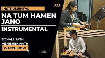 Na Tum Hamen Jano Instrumental | Sonali Nath | Abhishek Nath