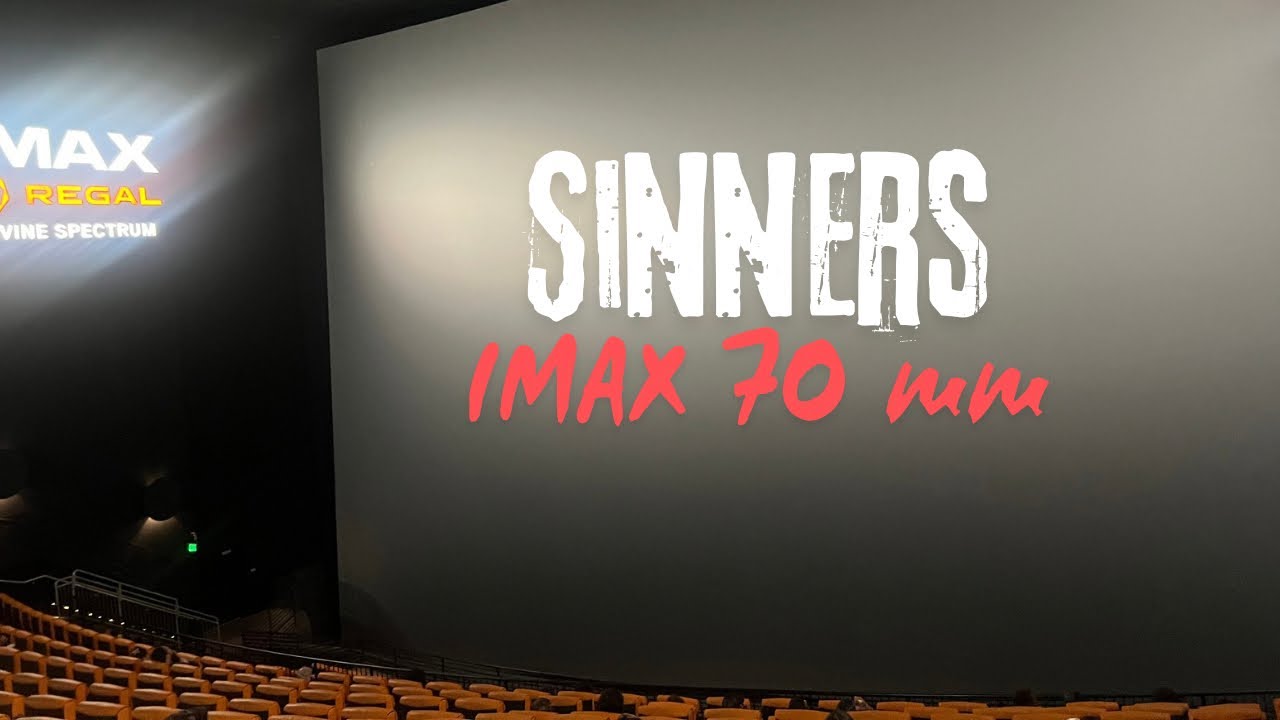 Sinners 70 mm Imax at the Regal Irvine Spectrum - YouTube