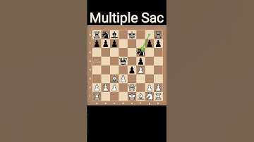Multiple Sac to Checkmate | Falkbeer Countergambit