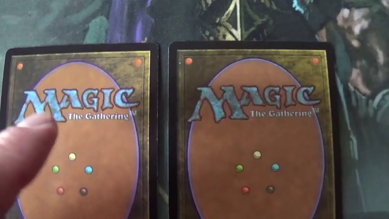 How to recognize a fake Magic The Gathering card on Le Bon Coin