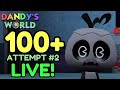 🔴🎥 FLOOR 100+ RUN LIVE #2 (ft. MattyG, MuffinThief, Chardox and more!) | Dandy's World