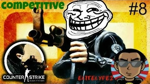 100% Terrible [RANDOM COMPETITIVE MOMENTS] (CS:GO)