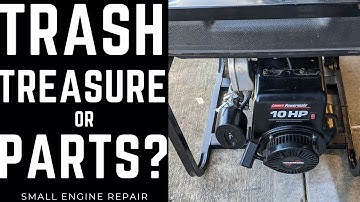 Tecumseh 10 HP Engine Diagnosis Part 1