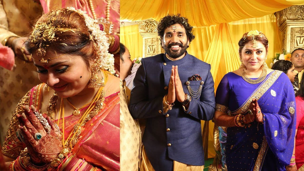 Heroine Namita and Actor Veera Marriage Photos HD | Namitha Wedding